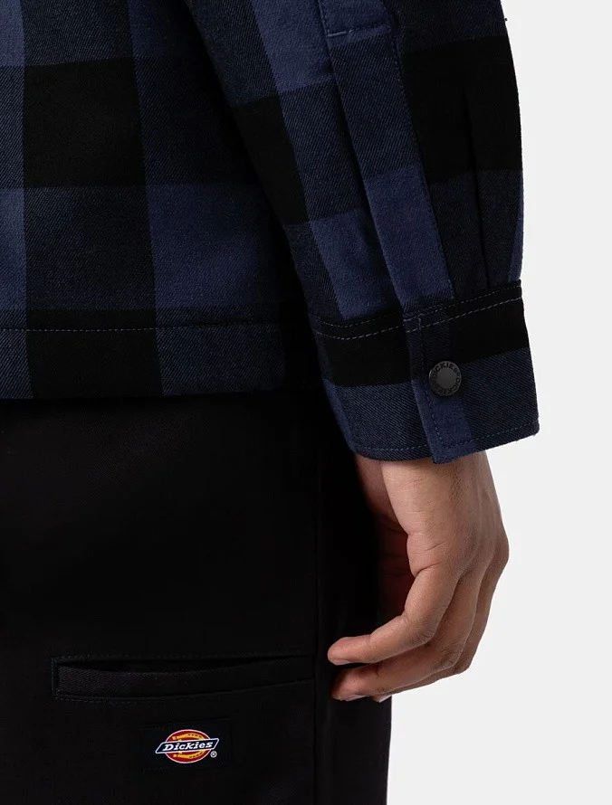 Куртка-рубашка Dickies Lined Sacramento Shirt Navy Blue