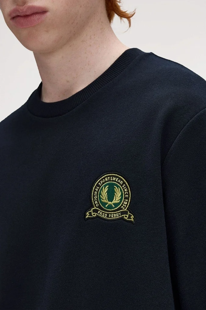 Толстовка Fred Perry Tennis Badge Sweatshirt