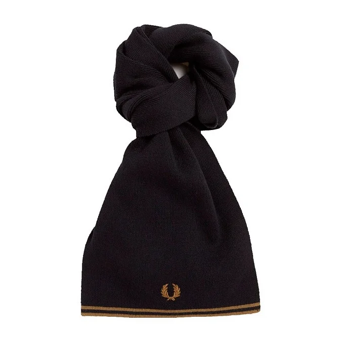 Шарф Fred Perry Twin Tipped Merino Wool Scarf
