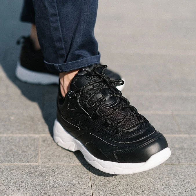 Кроссовки мужские FILA Ray Black/Black/Black