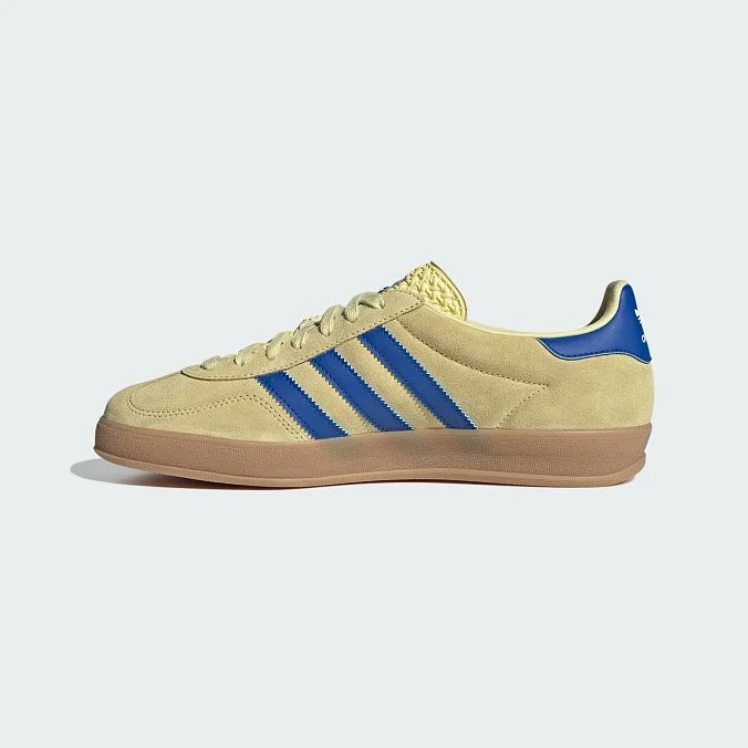 Кроссовки adidas Originals Gazelle Indoor Powder Yellow/Royal Blue/Cloud White