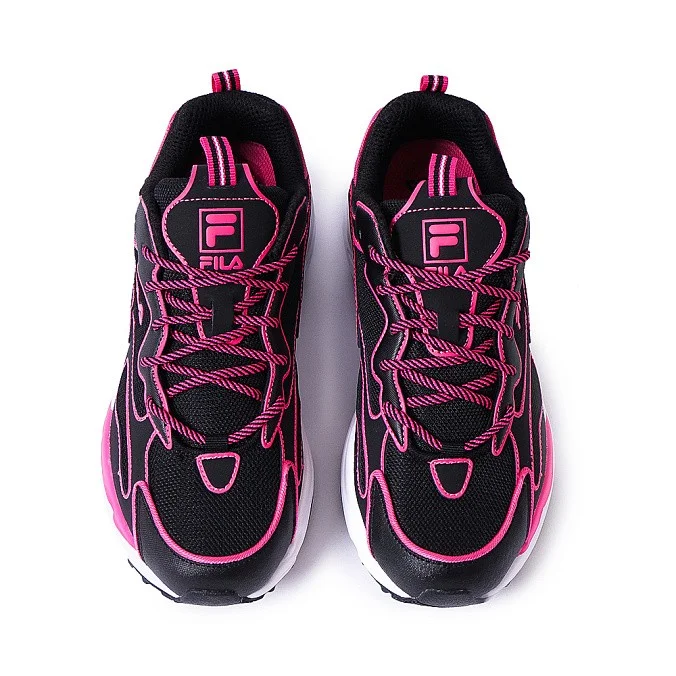 Кроссовки женские FILA Ray Tracer Neon Black/Pink Glo/White
