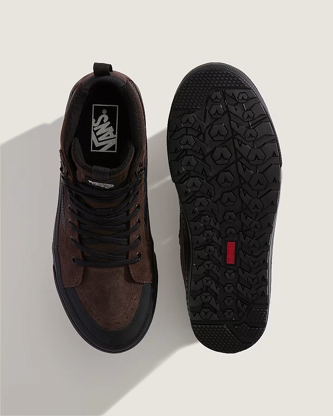 Кеды высокие Vans Sk8-Hi Waterproof Insulated Brown/Black