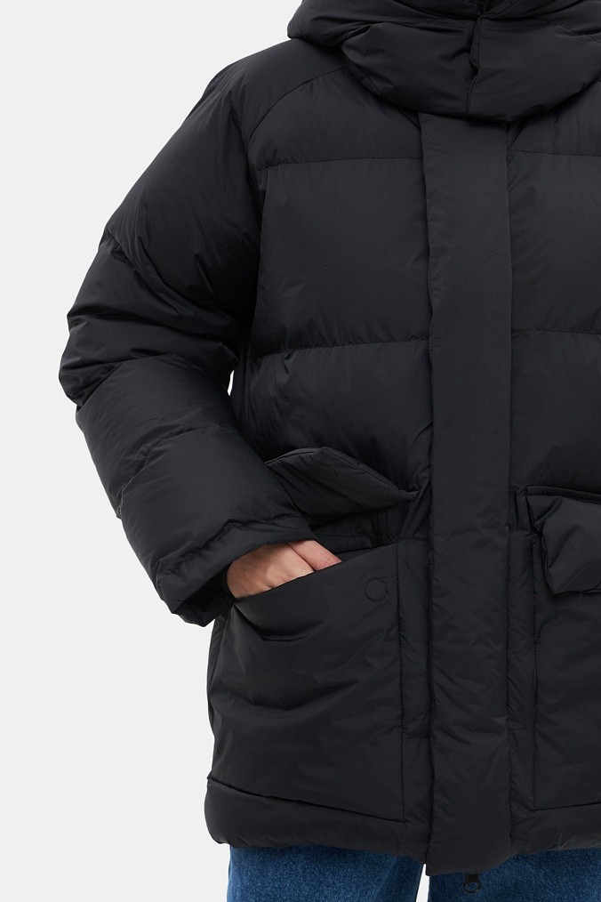 Короткая куртка женская SHU чёрная