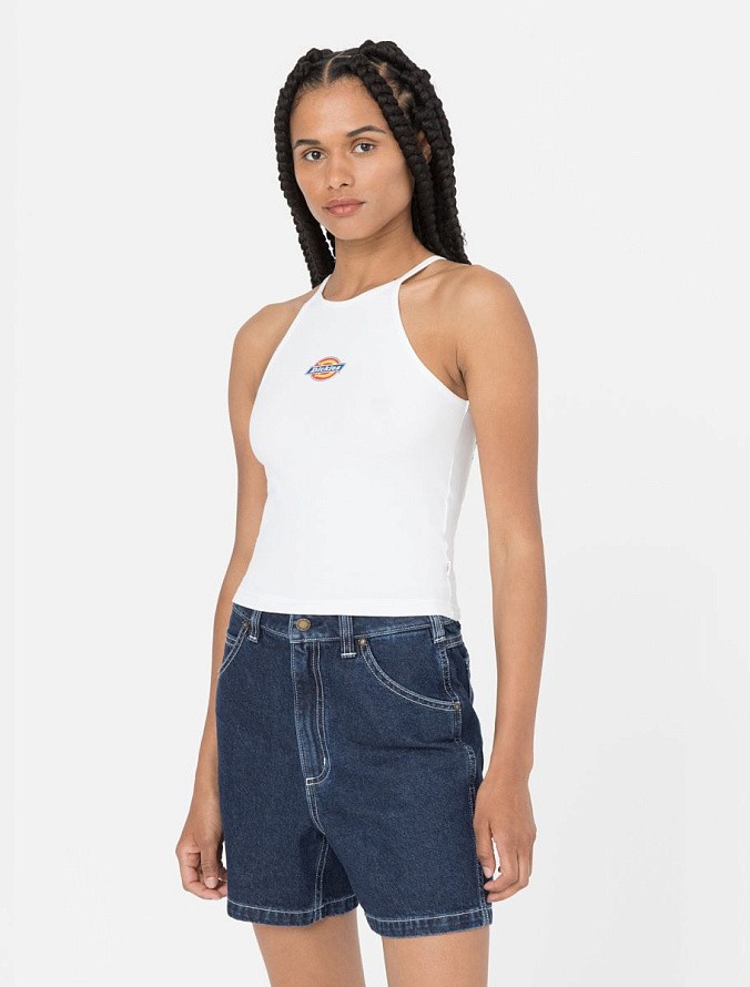 Топ женский Dickies Chain Lake Vest Tank White