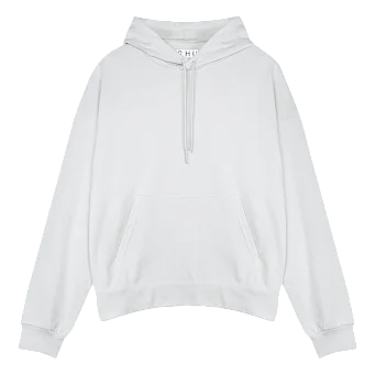 Толстовка свободная SHU светло-серая