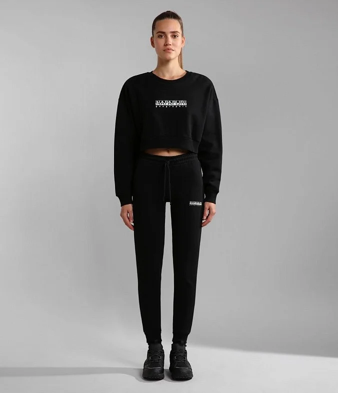 Брюки спортивные женские Napapijri Box Fleece Joggers Black