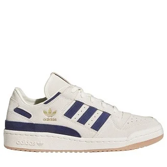 Кроссовки adidas Originals Forum Low CL Cream White/Dark Blue/Dark Blue