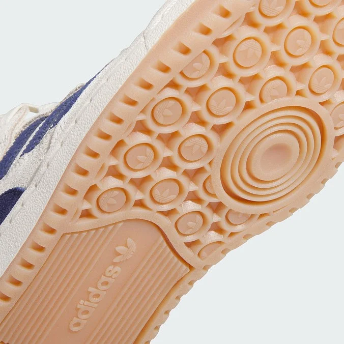 Кроссовки adidas Originals Forum Low CL Cream White/Dark Blue/Dark Blue
