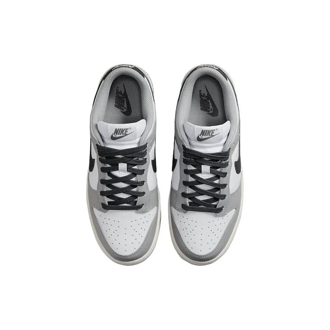 Кроссовки женские Nike Dunk Low White/Iron Grey/Light Smoke Grey
