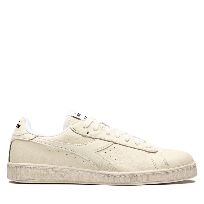 Кроссовки Diadora Game L Low Waxed White/White/White