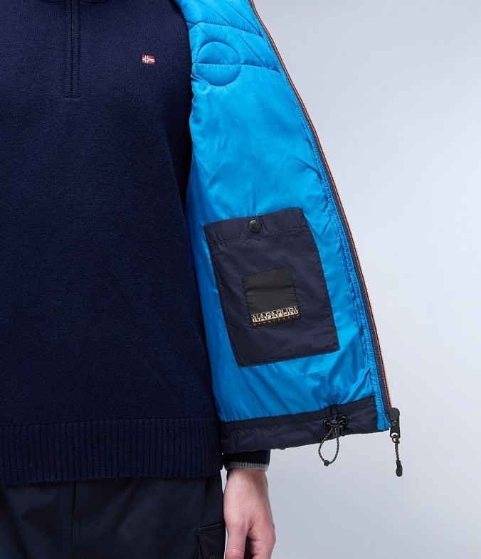 Жилет Napapijri A-Lapaz Vest Blu Marine
