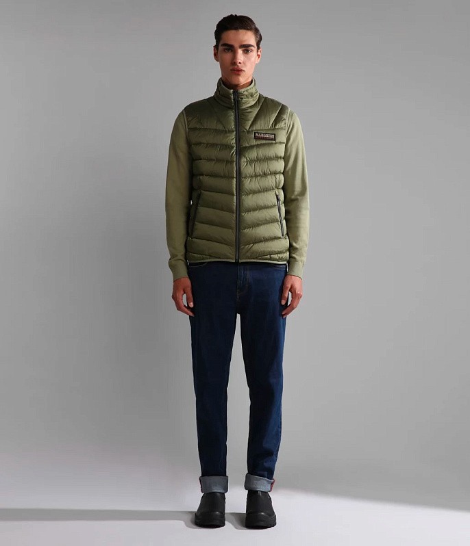 Жилет Napapijri Aerons Vest Jacket Green Lichen