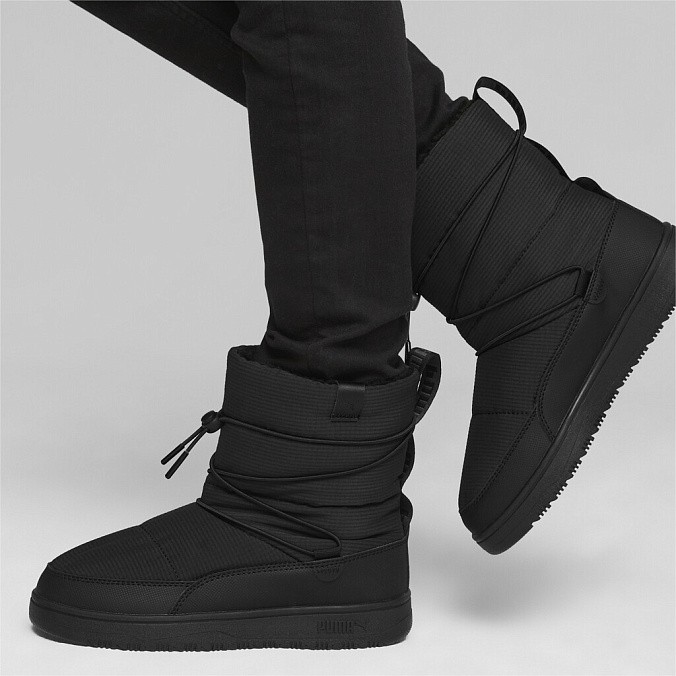 Ботинки дутики женские Puma Snowbae