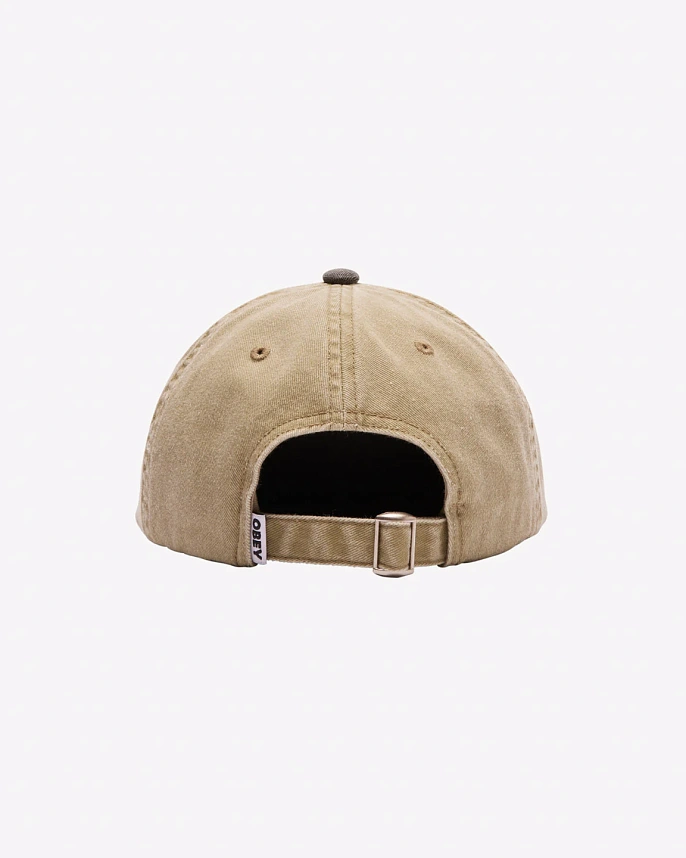 Кепка Obey Pigment II Tone Lowercase 6 Panel