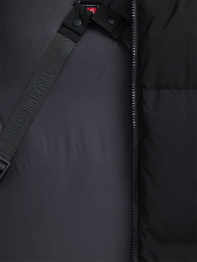 Мужской пуховик Alpha Industries Puffer Parka Black