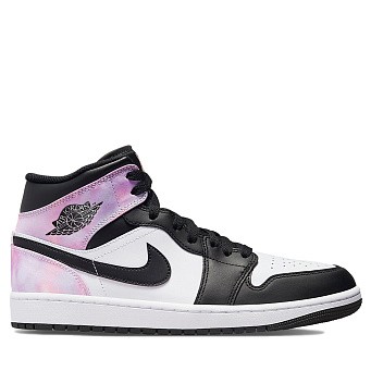 Кроссовки Jordan 1 Mid SE Zen Master Black/White/Amethyst