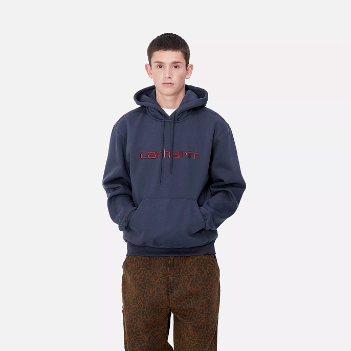 Толстовка Carhartt WIP Hooded Carhartt Sweatshirt