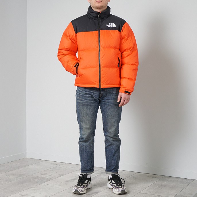 Пуховик мужской The North Face 1996 Retro Nuptse Jacket Flare Orange