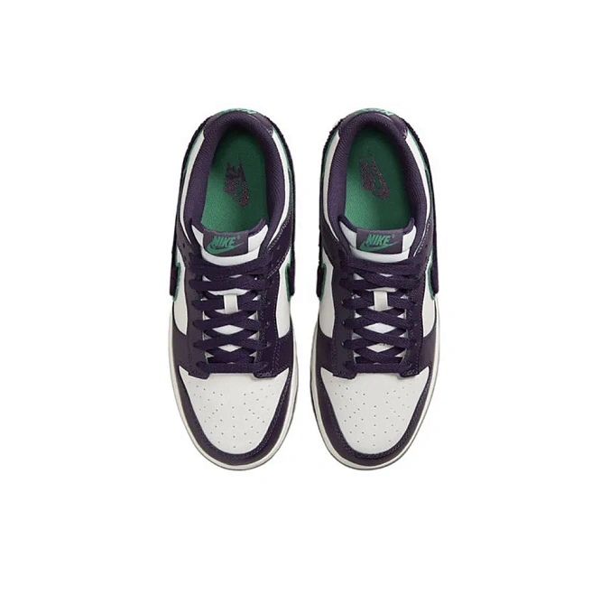 Кроссовки Nike Dunk Low Retro Chenille Swoosh Sail/Grand Purple/Neptune Green